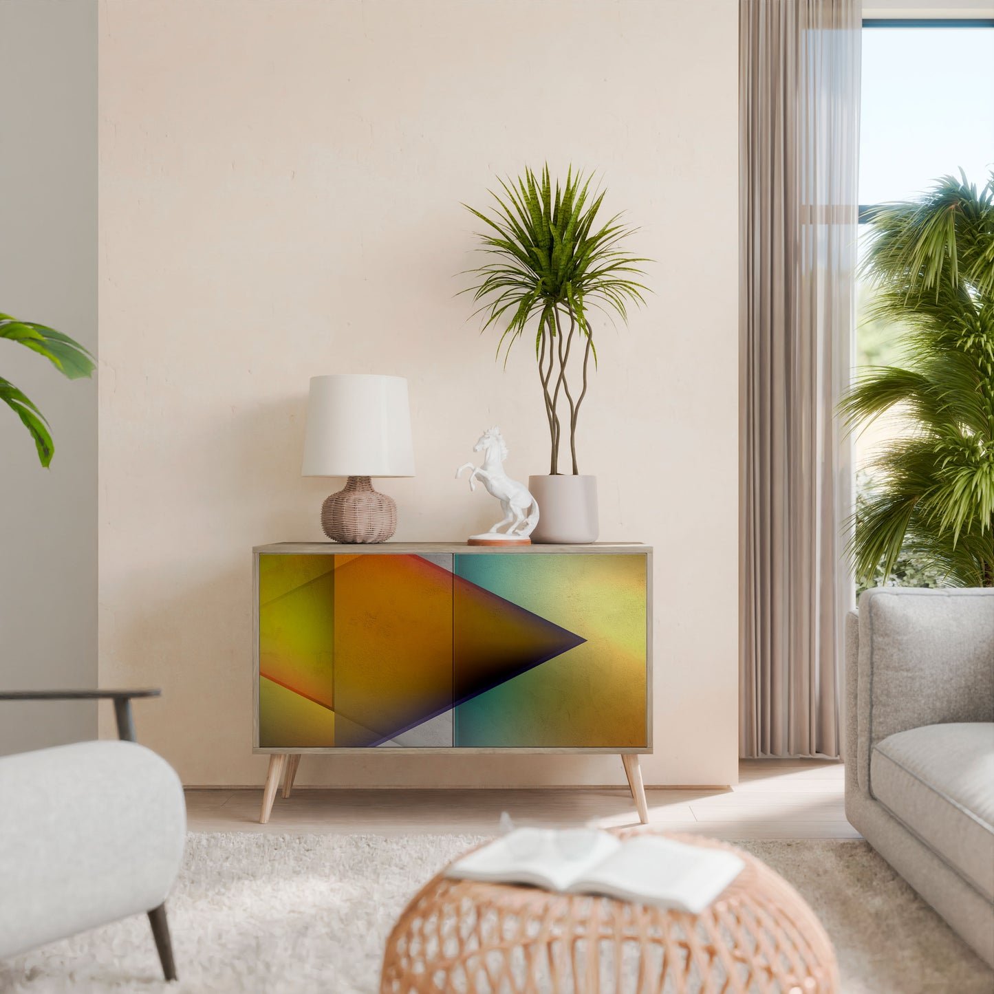 PIERCING SHARPNESS 2-Door Sideboard