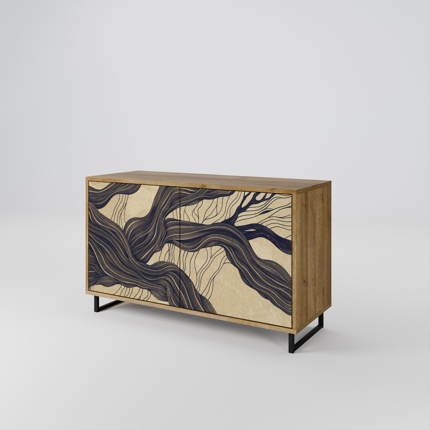 UNIFIED FRAGMENTS 2-Door Sideboard