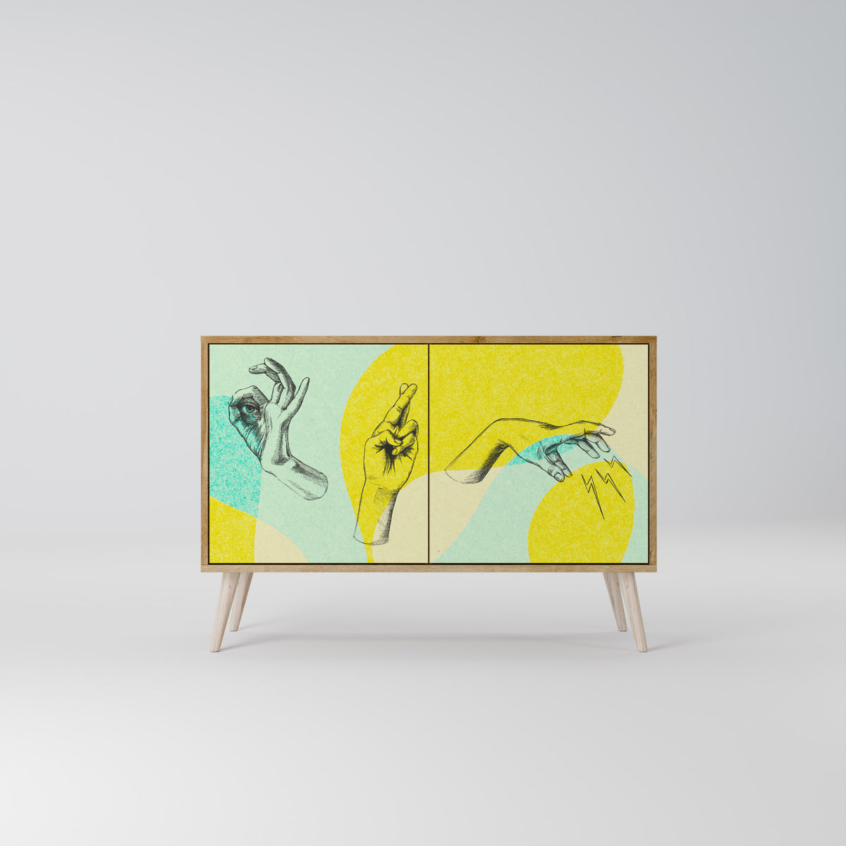 BODY LANGUAGE 2-Door Sideboard