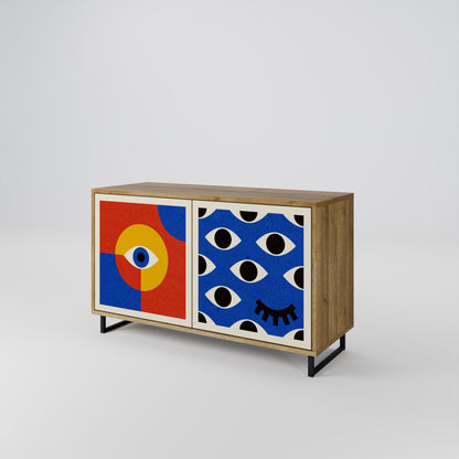 GEOMETRIC EYES 2-Door Sideboard