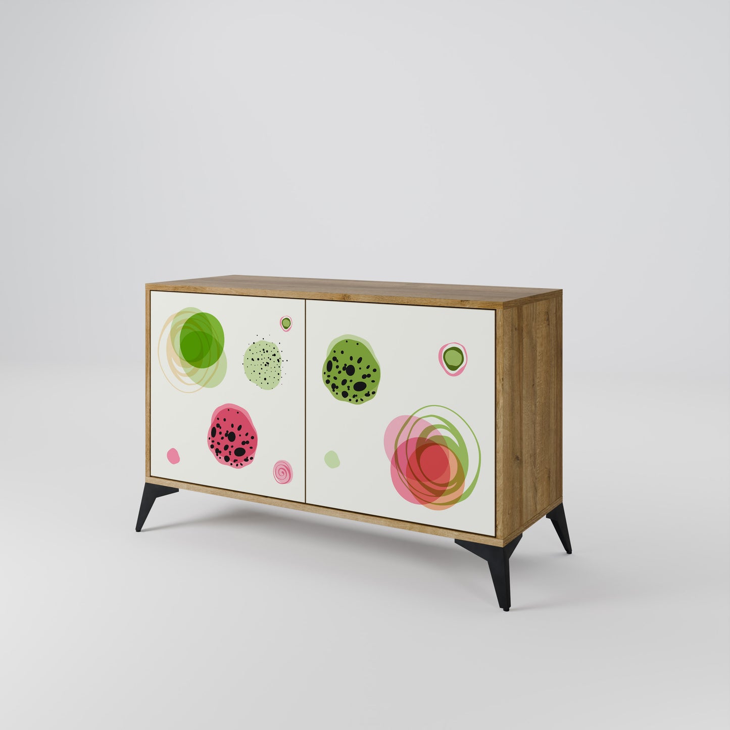 COLORFUL COSMOS 2-Door Sideboard