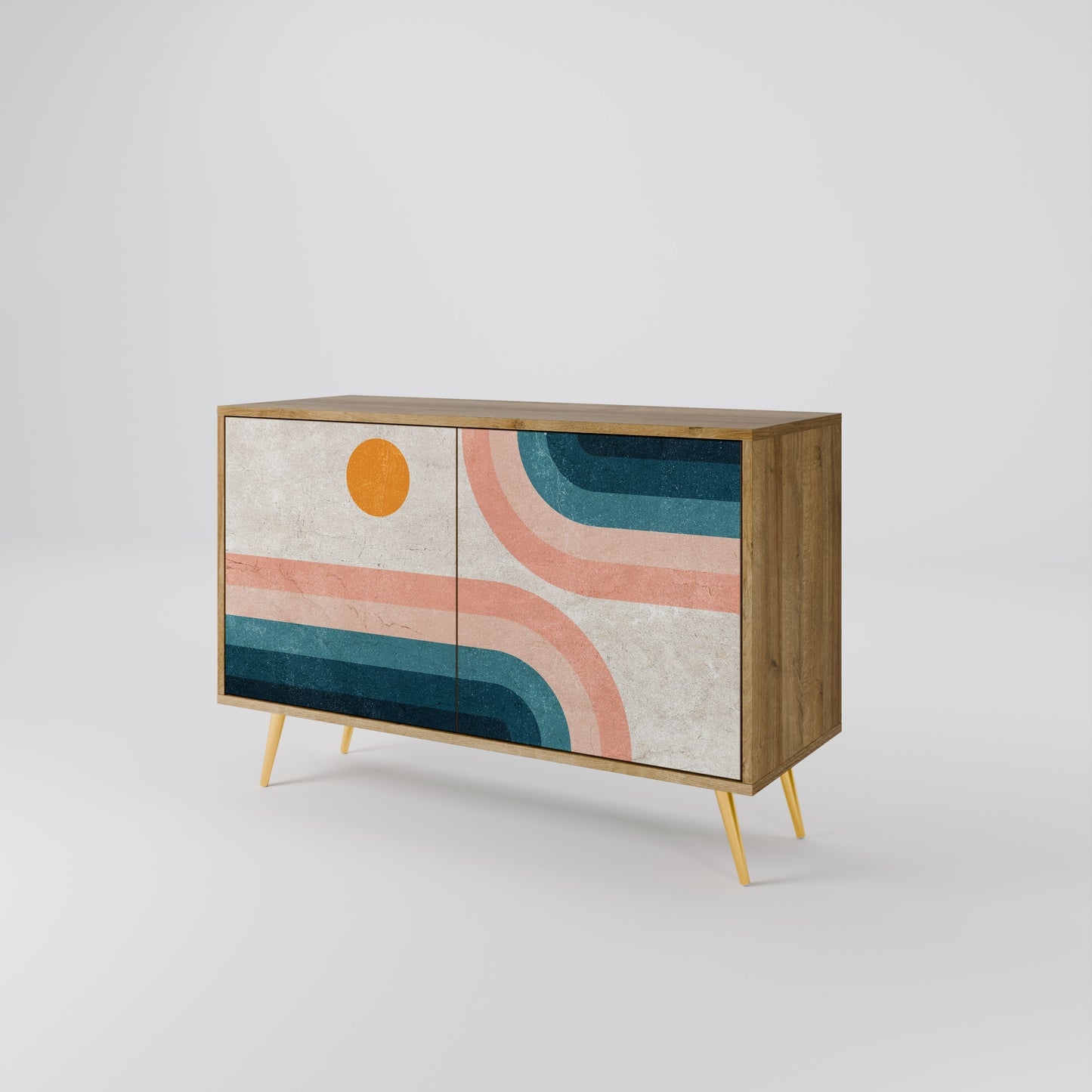 TWO HALVES 2-Door Sideboard