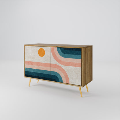 TWO HALVES 2-Door Sideboard