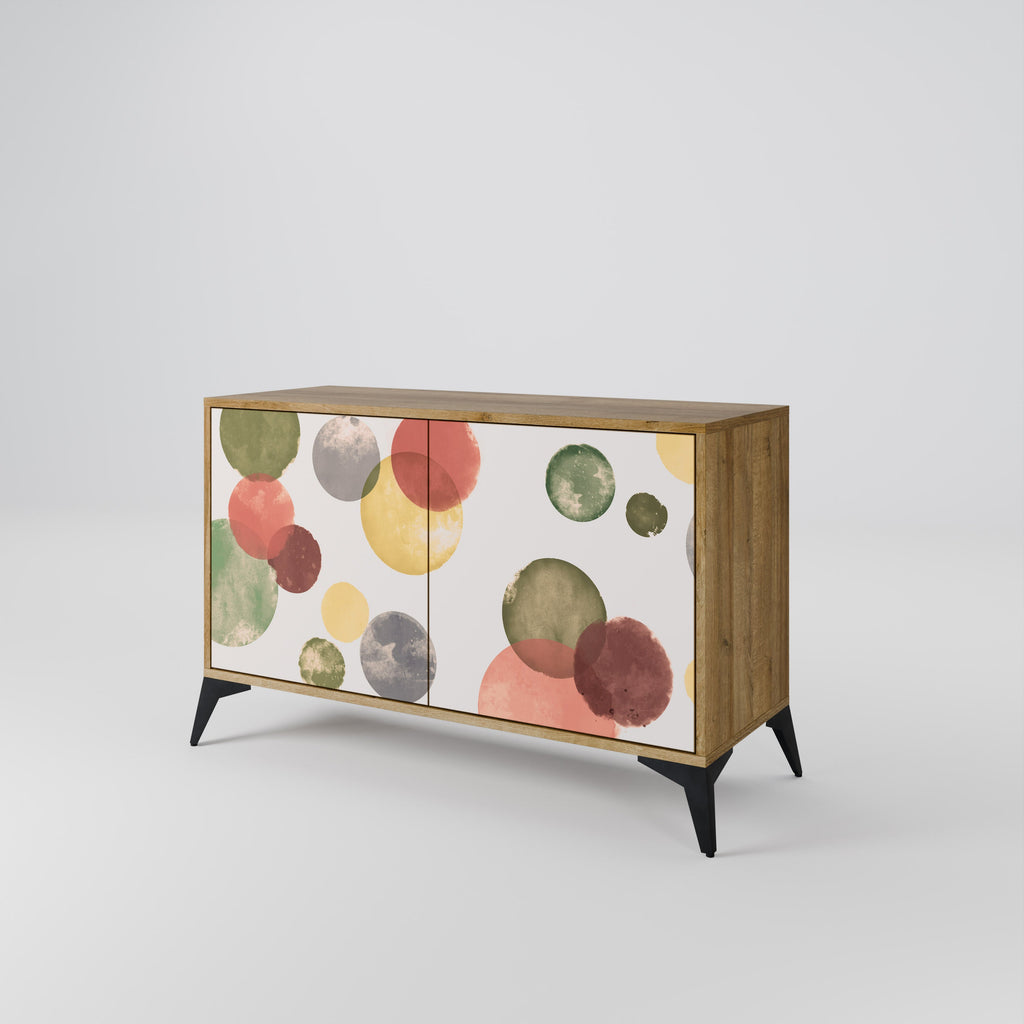 FLEETING HAPPINESS 2-Door Sideboard in Oak Effect