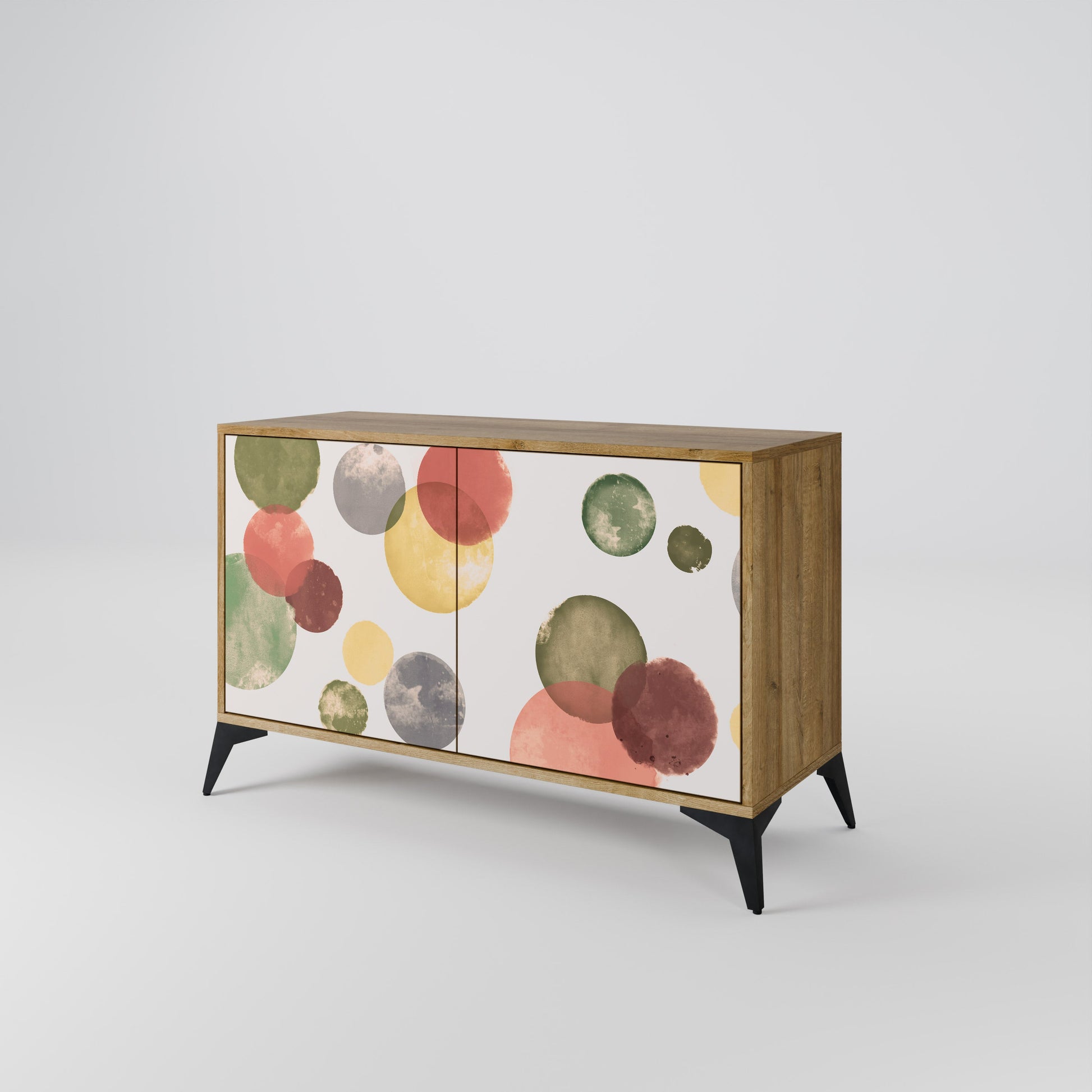 FLEETING HAPPINESS 2-Door Sideboard in Oak Effect