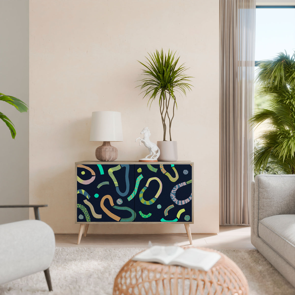 CONTRAST DANCE 2-Door Sideboard