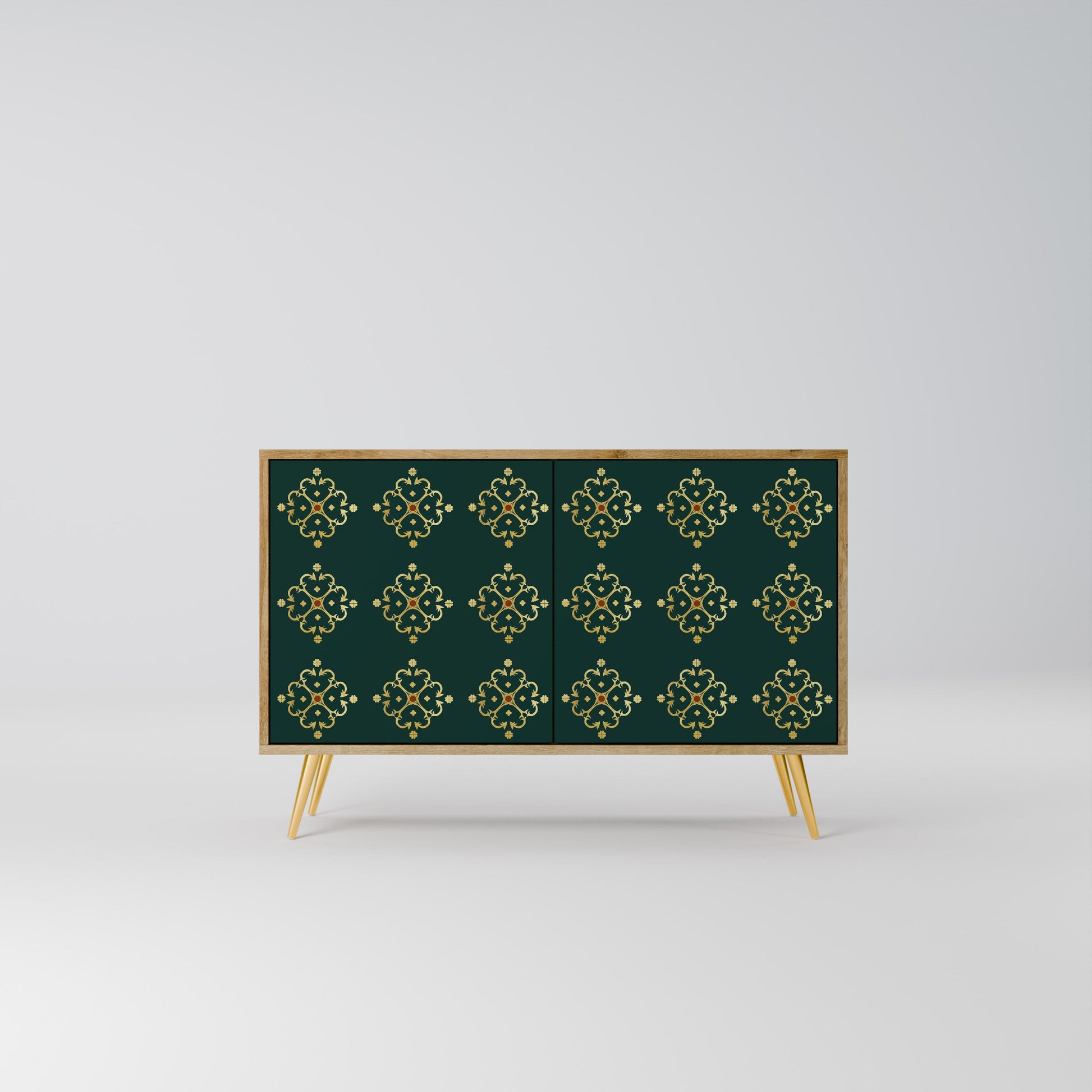 ROYAL MEDALLION 2-Door Sideboard in Oak Effect