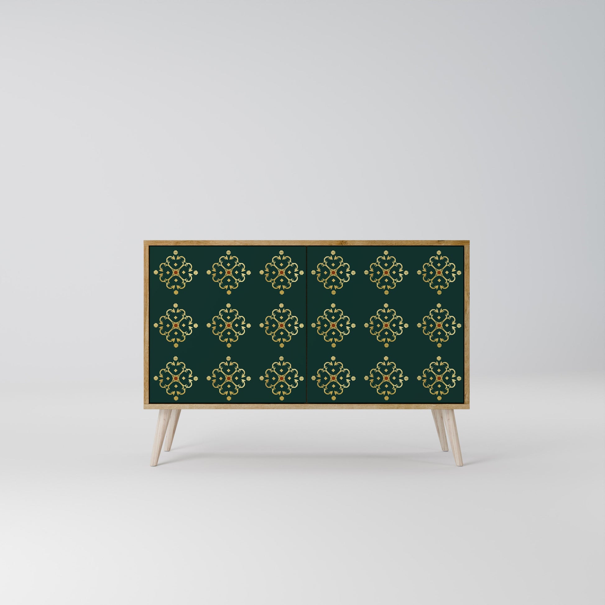 ROYAL MEDALLION 2-Door Sideboard in Oak Effect