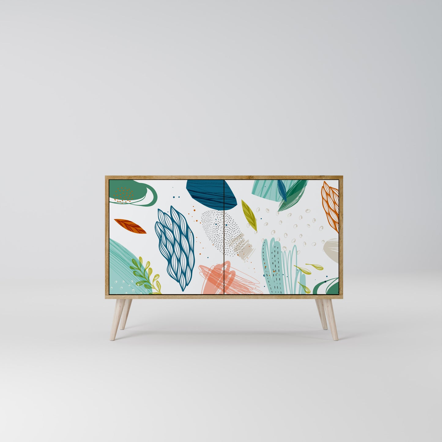 BOTANICAL HURRICANE 2-Door Sideboard