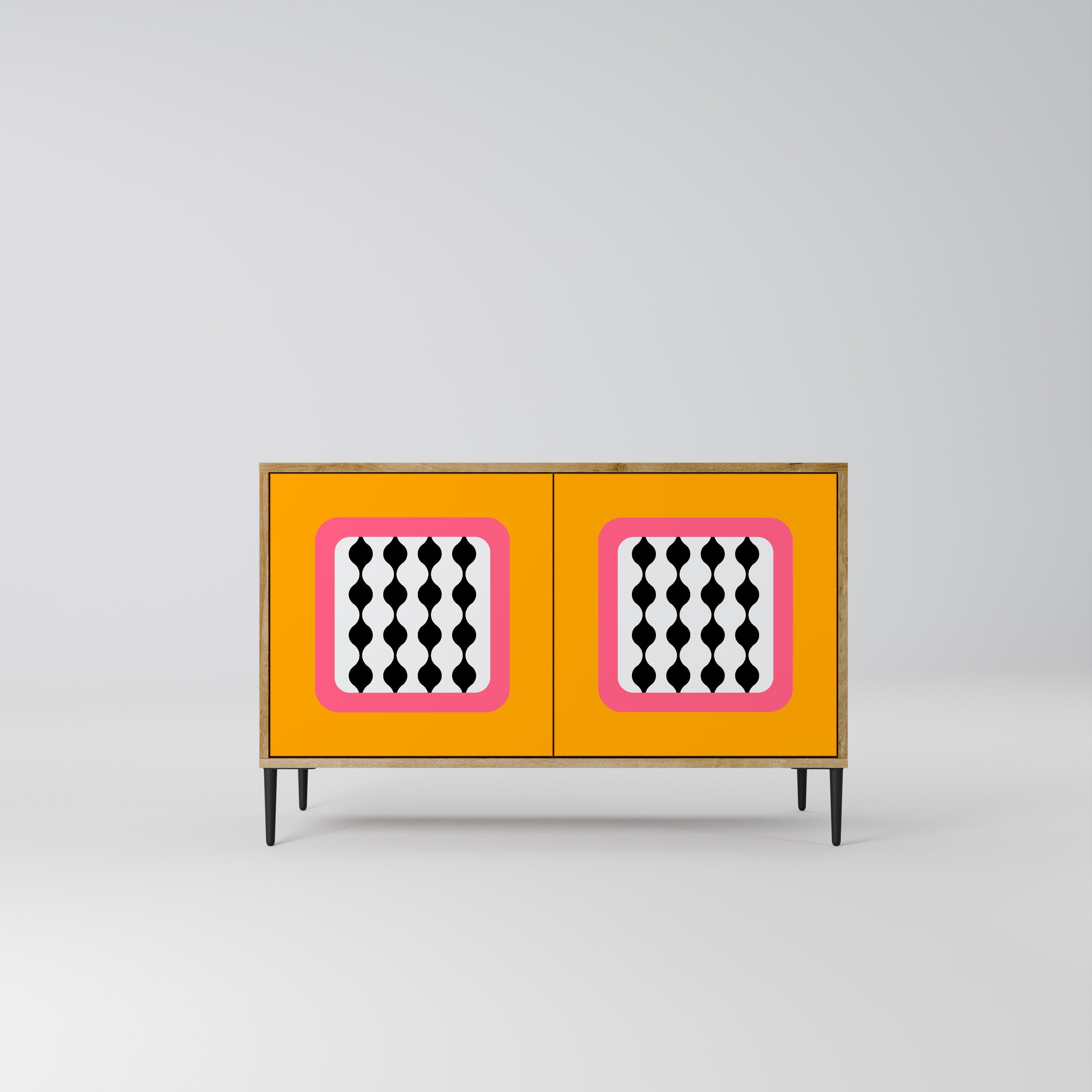 TEARS IN HEAVEN 2-Door Sideboard in Oak Effect