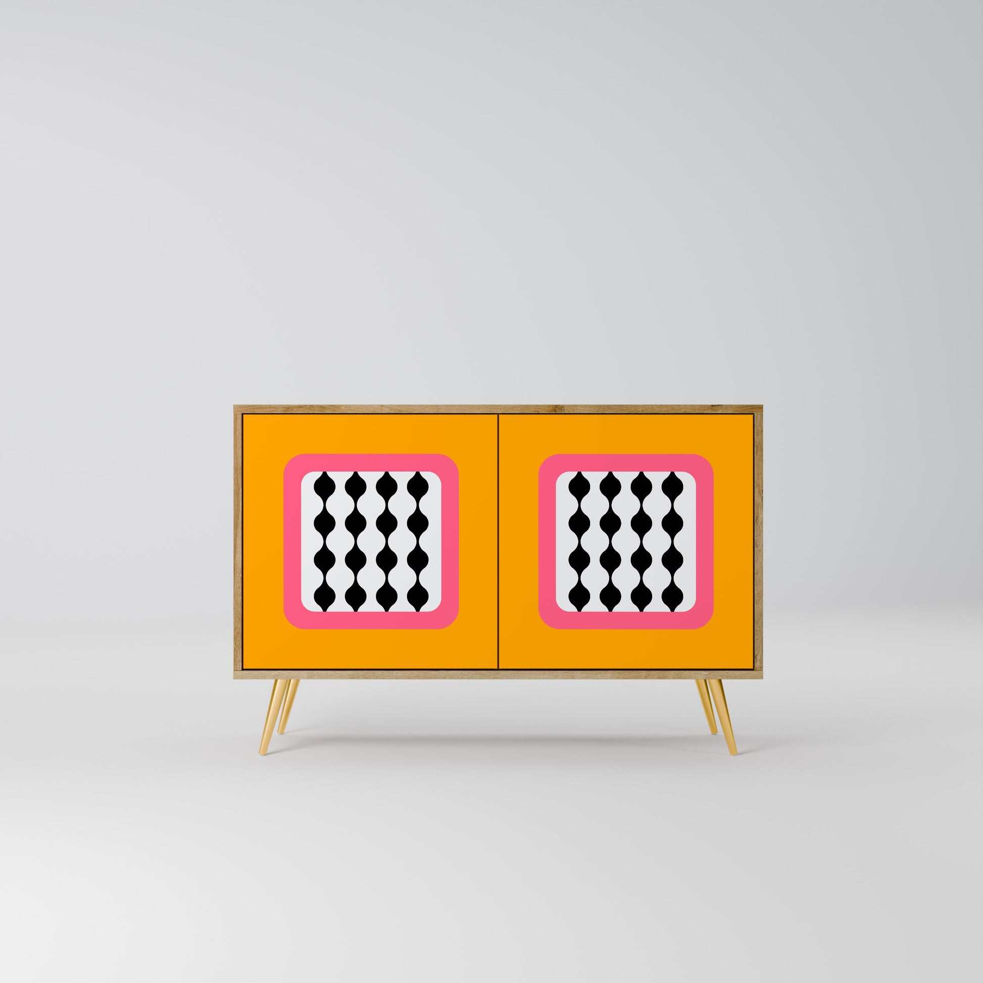 TEARS IN HEAVEN 2-Door Sideboard in Oak Effect