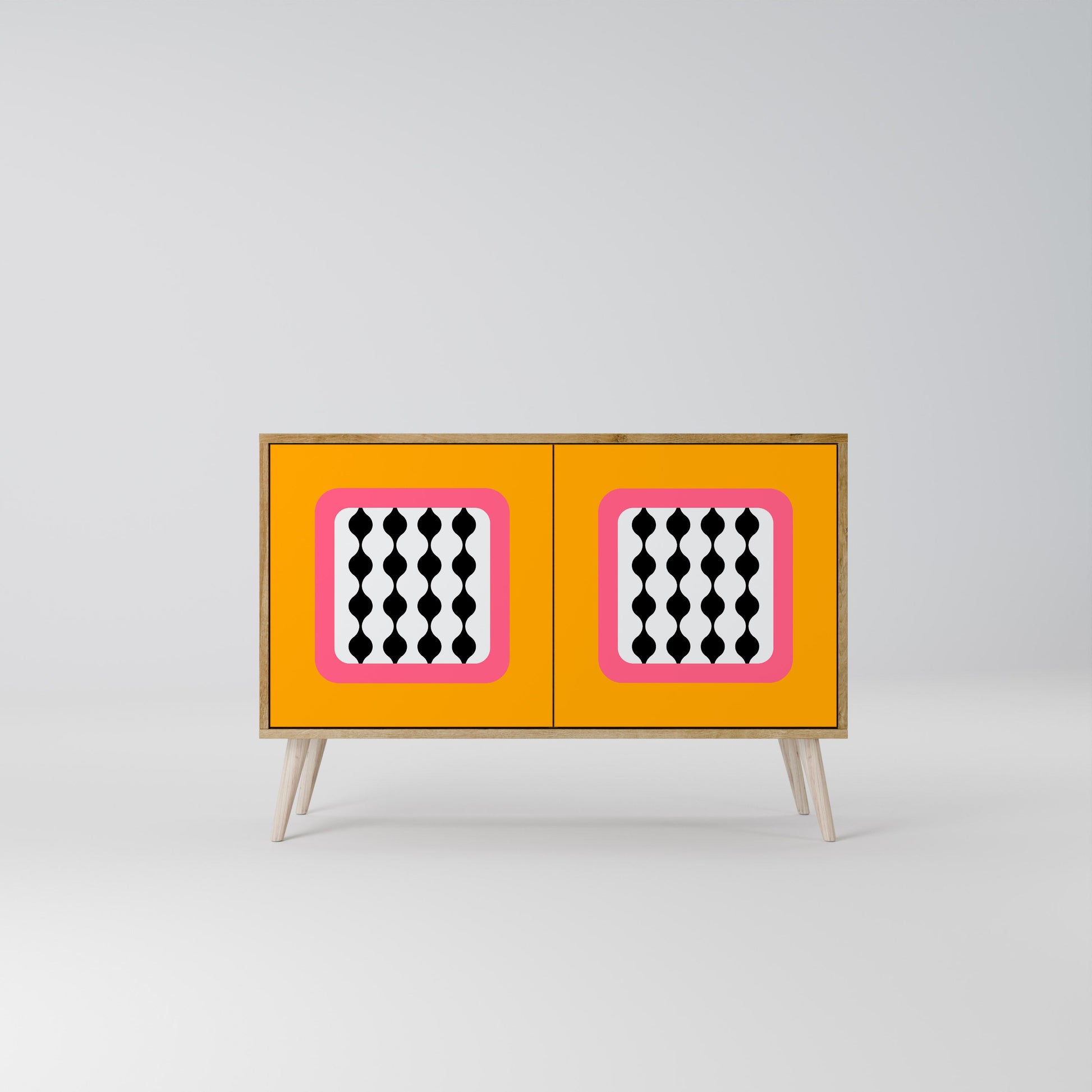 TEARS IN HEAVEN 2-Door Sideboard in Oak Effect