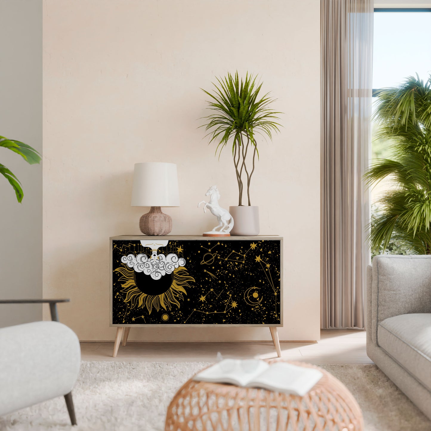 STELLAR CONSTELLATIONS 2-Door Sideboard