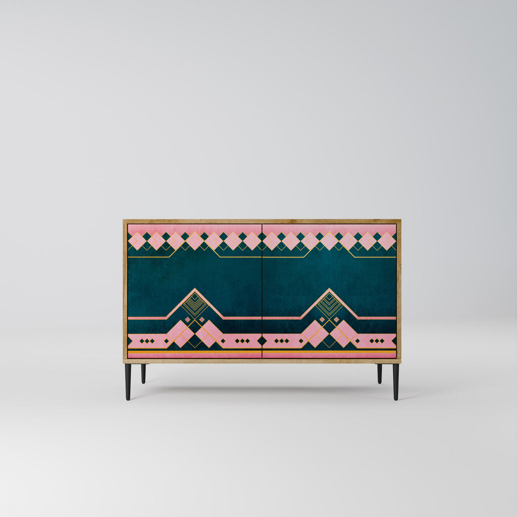 ROYAL COMPOSITION 2-Door Sideboard in Oak Effect