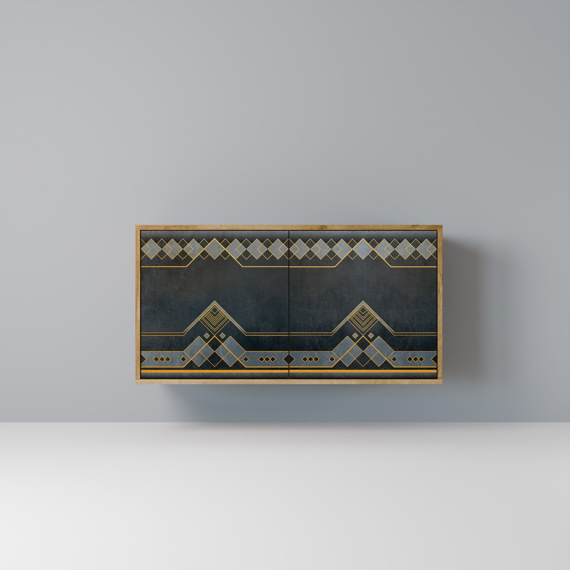 ROYAL ORDINARINESS 2-Door Sideboard in Oak Effect