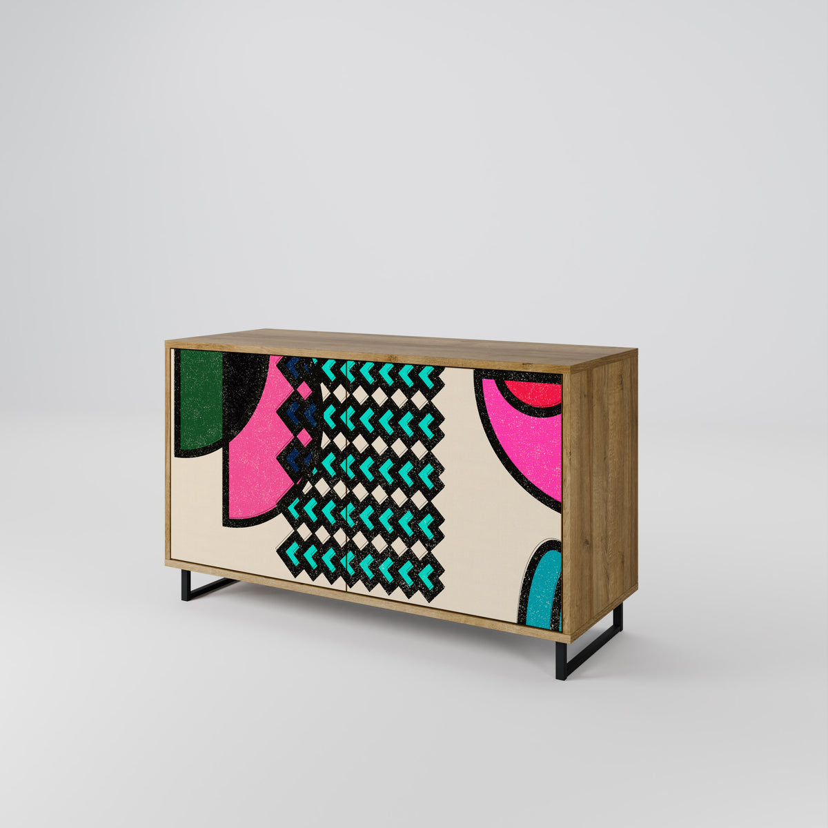 GEOMETRIC RHAPSODY 2-Door Sideboard