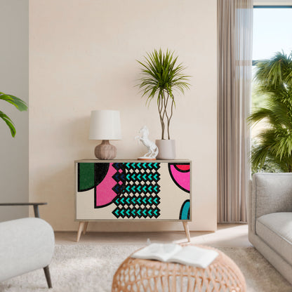 GEOMETRIC RHAPSODY 2-Door Sideboard