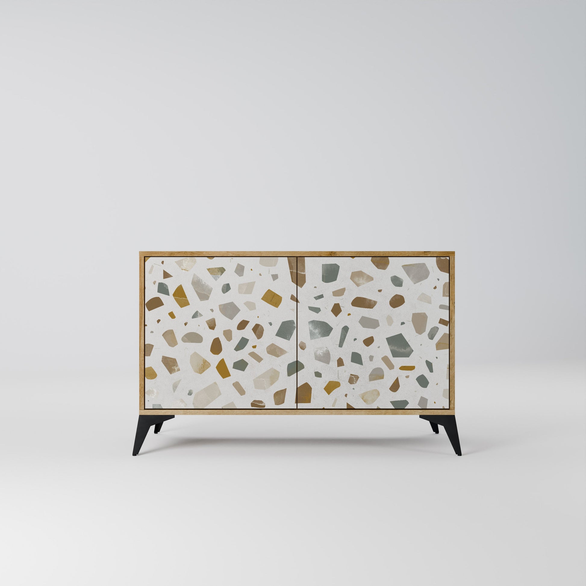 PIECES OF TOMORROW 2-Door Sideboard in Oak Effect