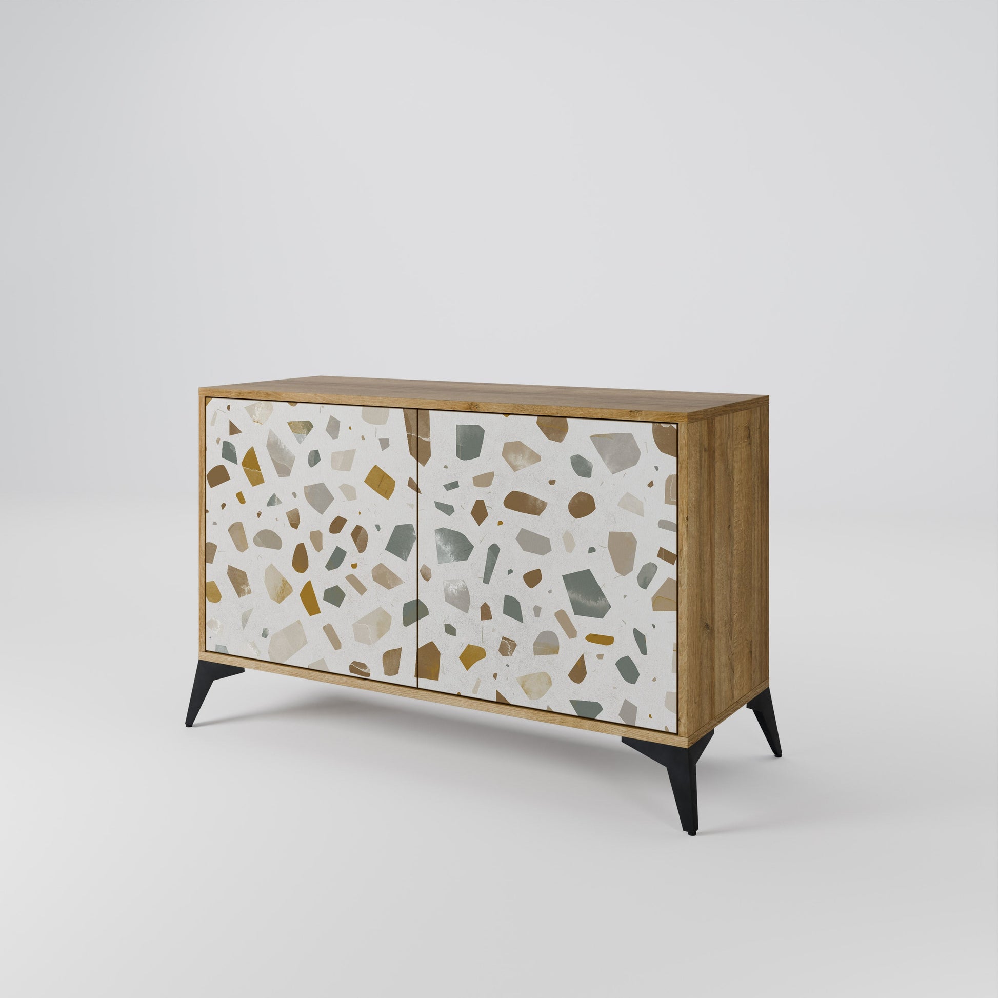 PIECES OF TOMORROW 2-Door Sideboard in Oak Effect