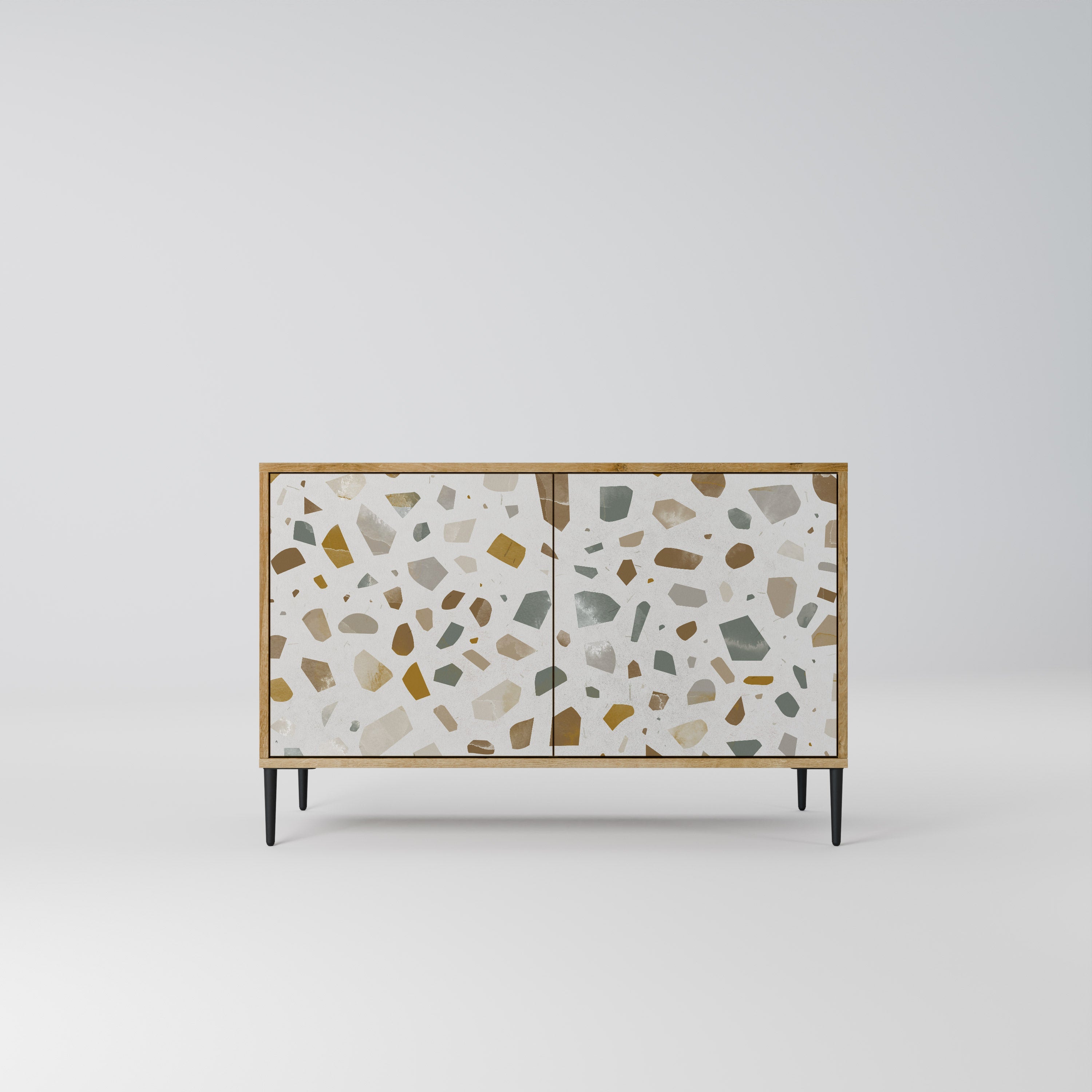 PIECES OF TOMORROW 2-Door Sideboard in Oak Effect