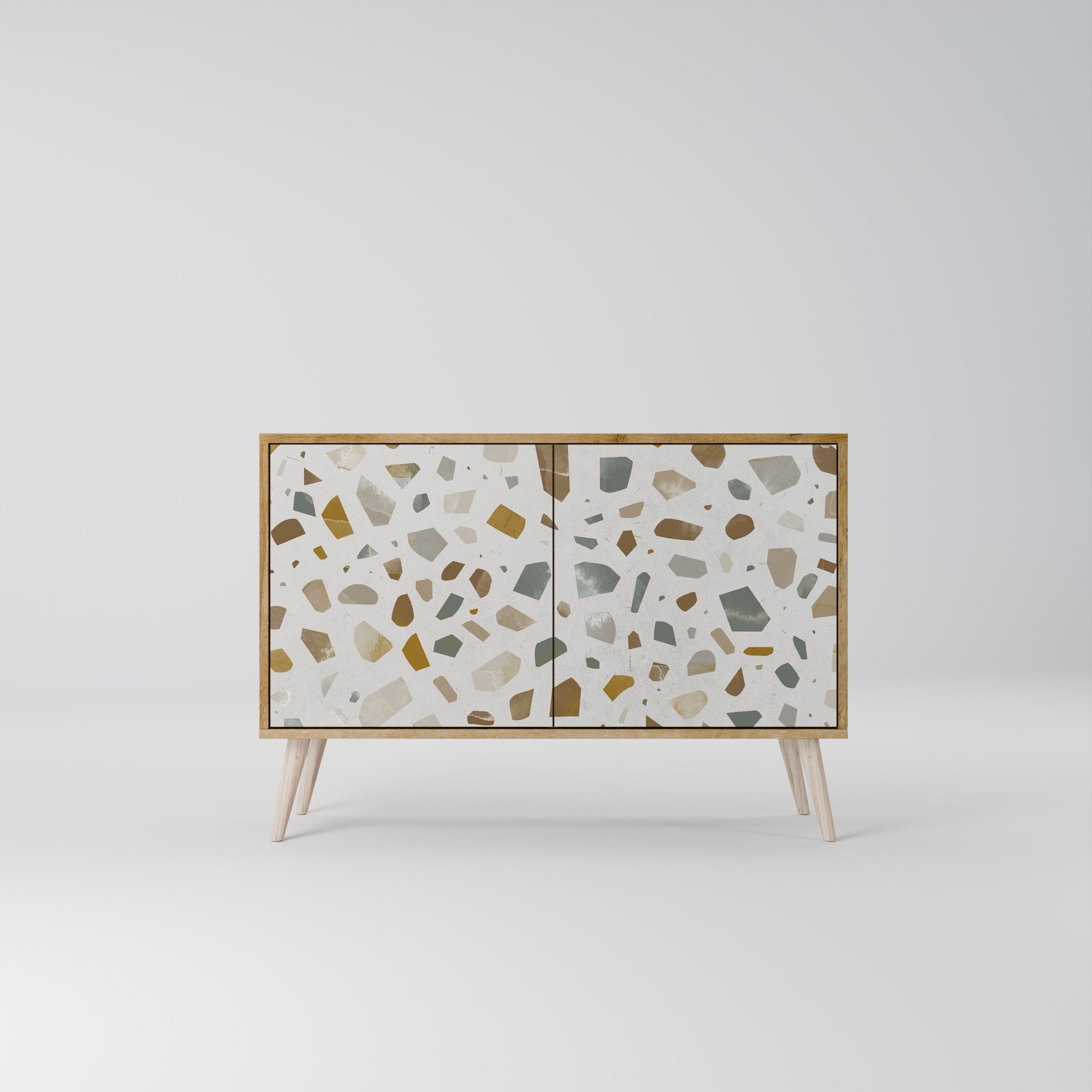 PIECES OF TOMORROW 2-Door Sideboard in Oak Effect
