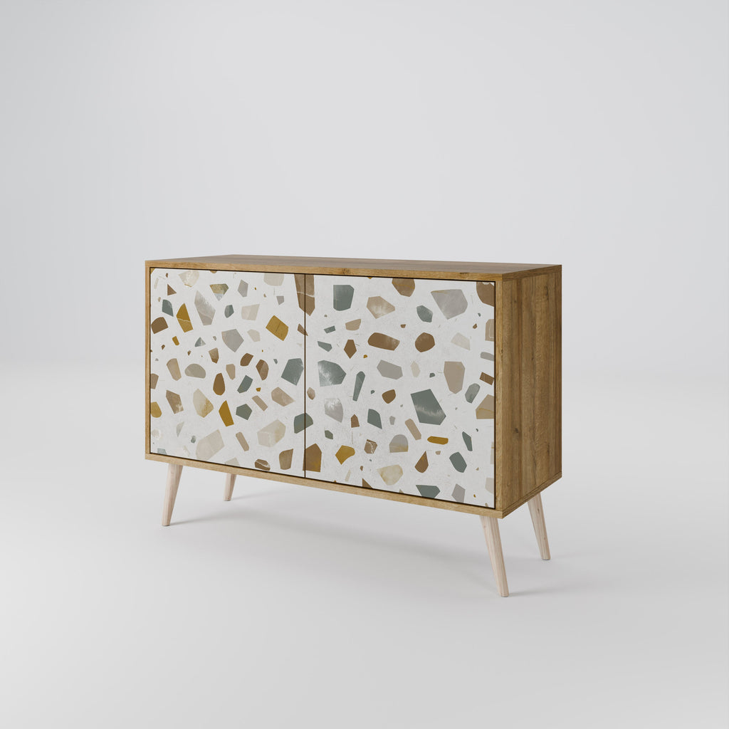 PIECES OF TOMORROW 2-Door Sideboard in Oak Effect