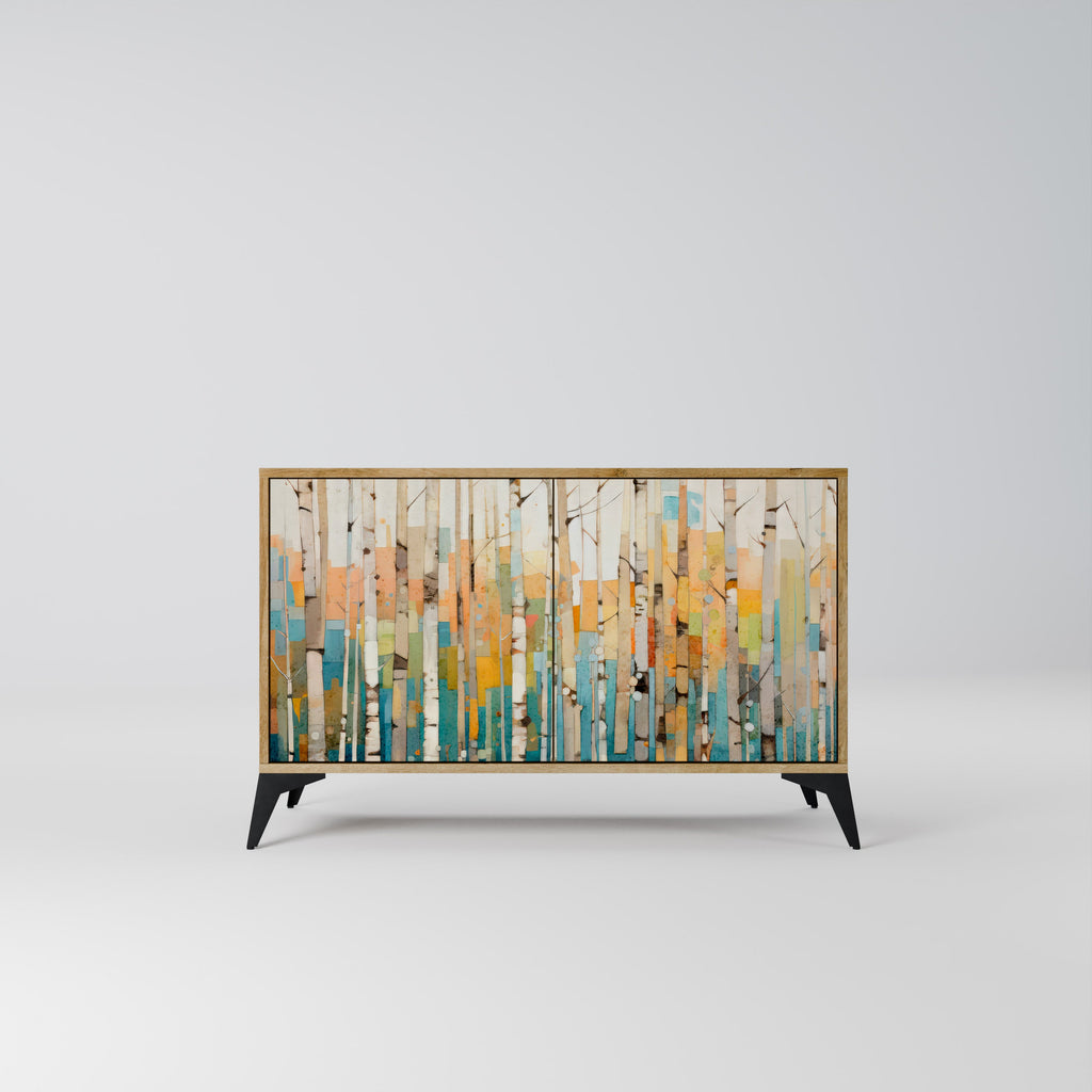 BIRCH KALEIDOSCOPE 2-Door Sideboard in Oak Effect