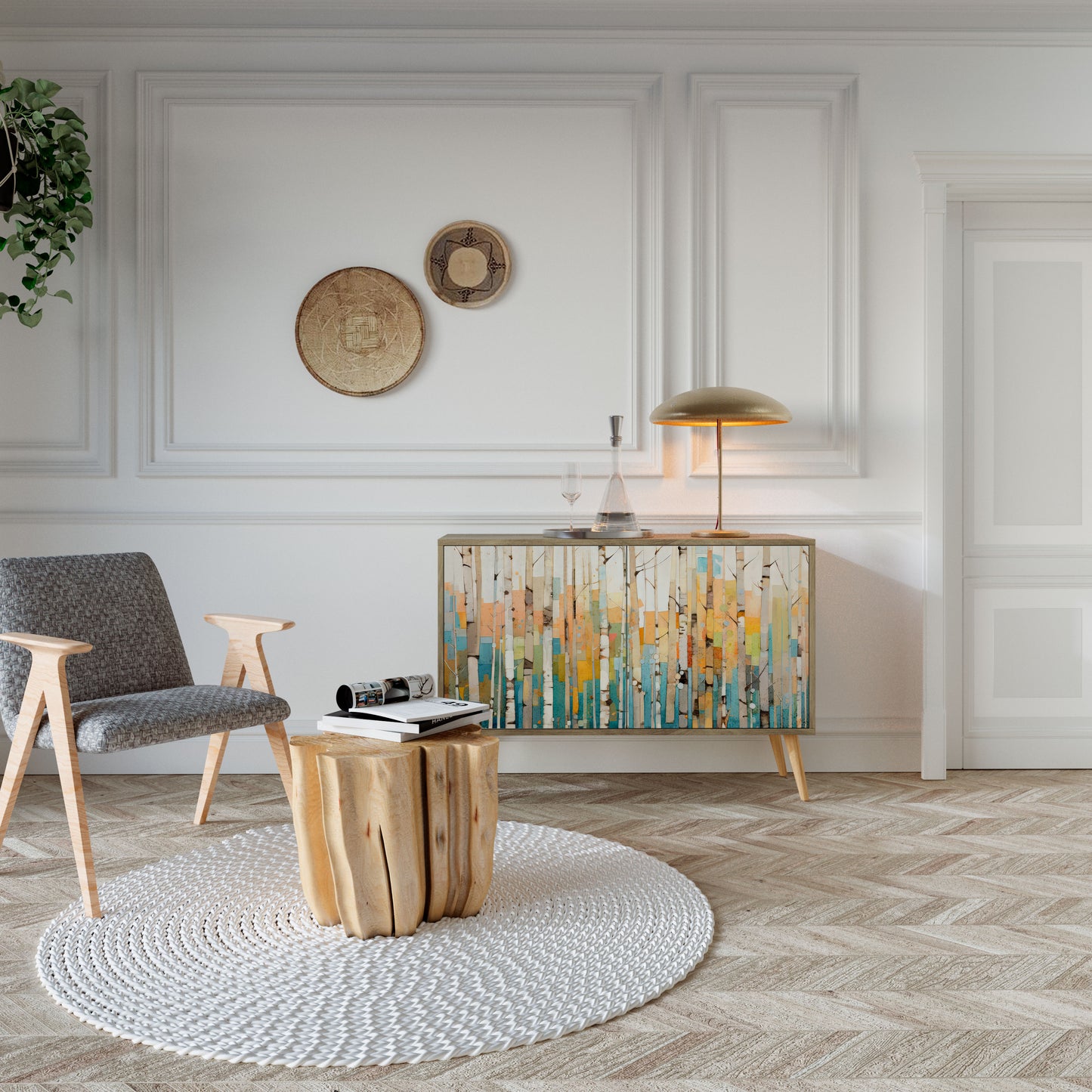 BIRCH KALEIDOSCOPE 2-Door Sideboard