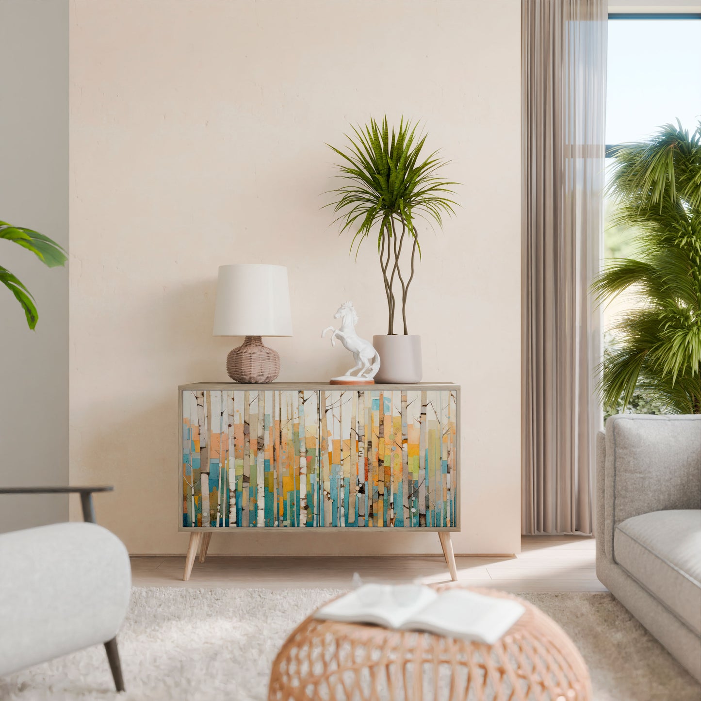 BIRCH KALEIDOSCOPE 2-Door Sideboard