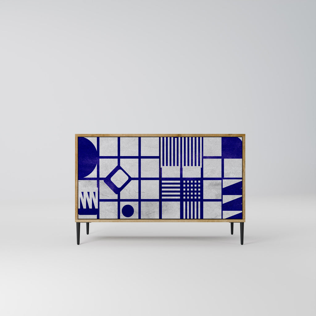 THE RIGHT PLACES 2-Door Sideboard in Oak Effect