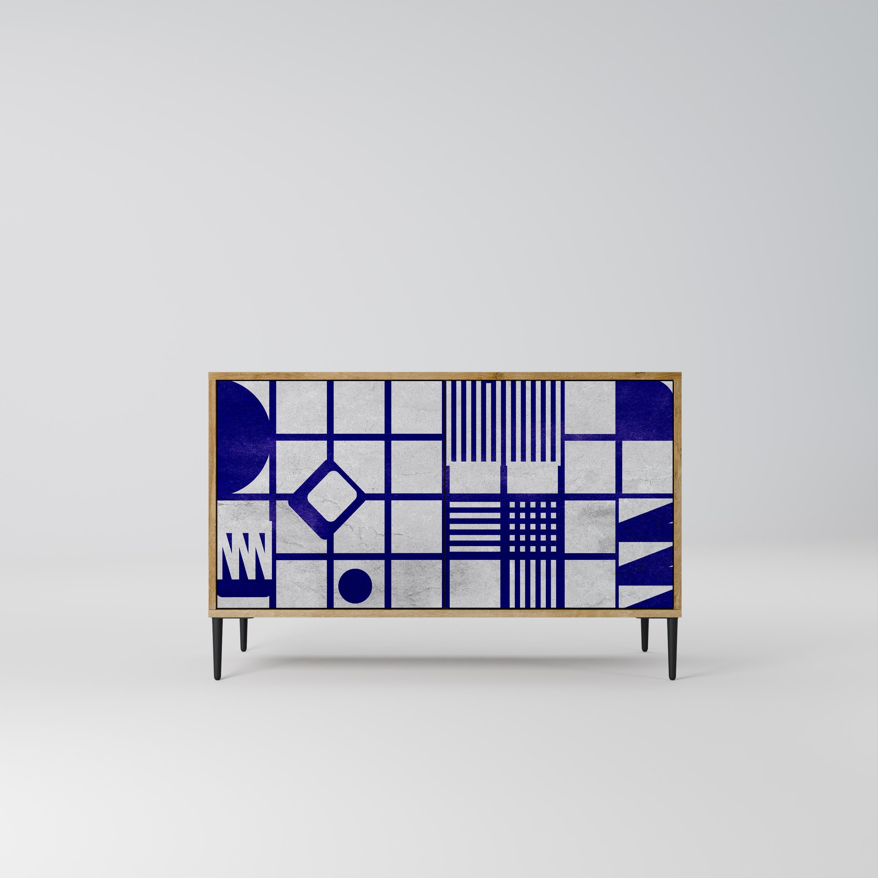 THE RIGHT PLACES 2-Door Sideboard in Oak Effect