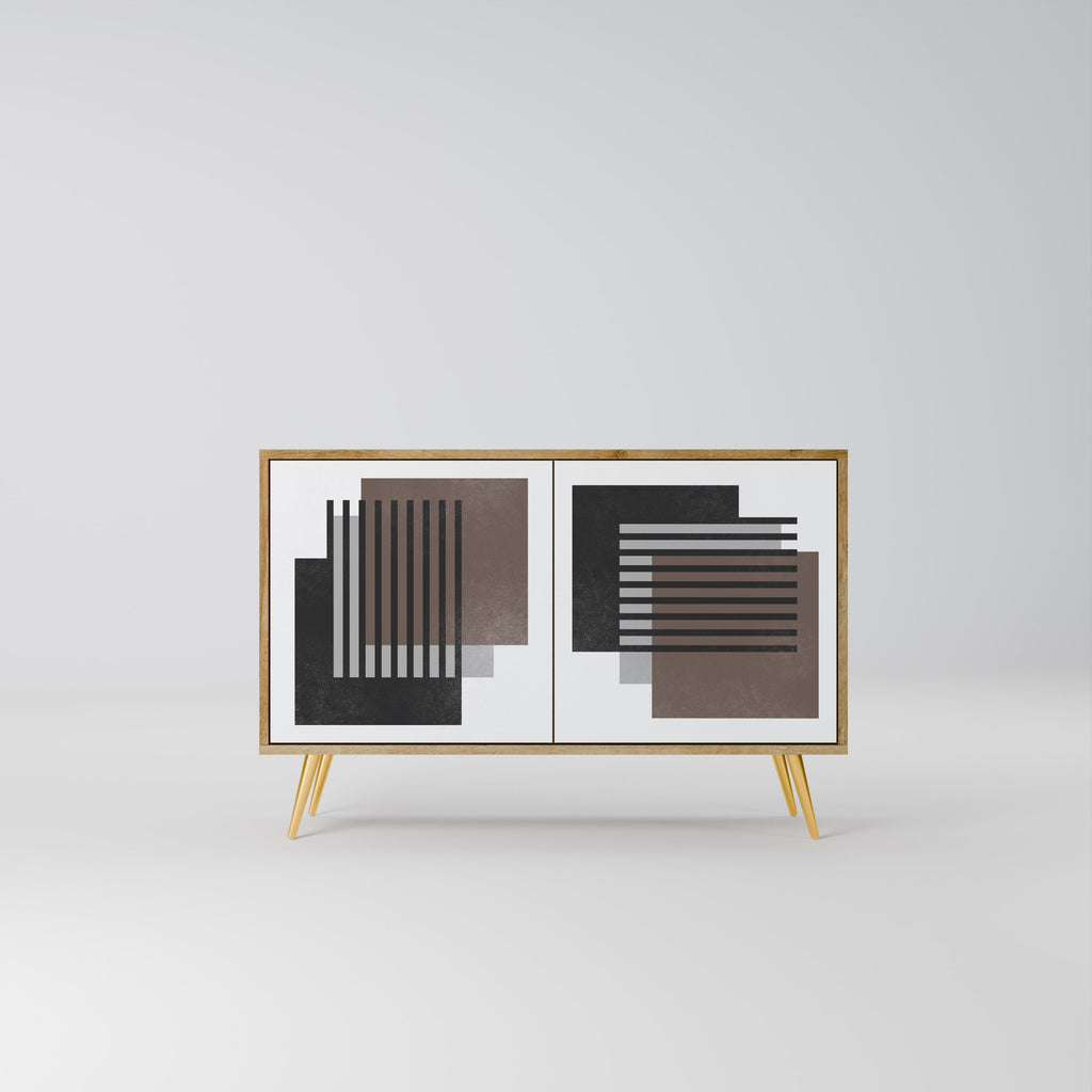 SHADOW SYNCHRONY 2-Door Sideboard in Oak Effect