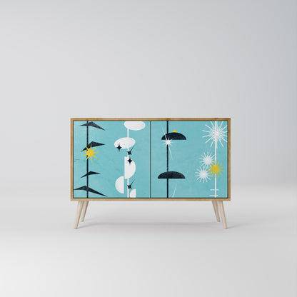 PATHS TO HAPPINESS 2-Door Sideboard