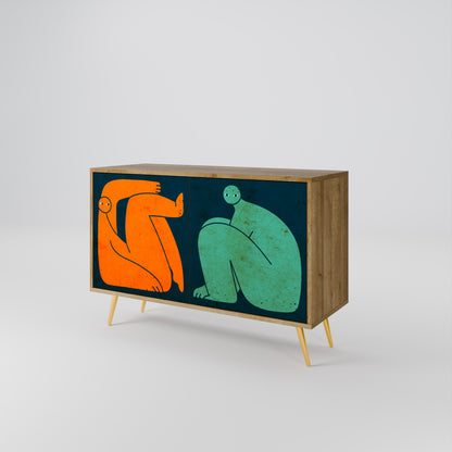 TOGETHER BUT SEPARATELY 2-Door Sideboard