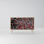 BROKEN LINES 2-Door Sideboard