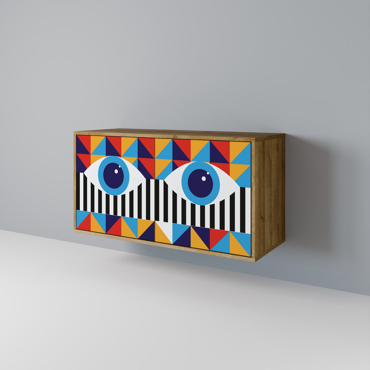 ABSTRACTION AND GEOMETRY 2-Door Sideboard