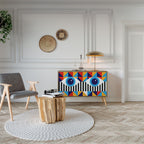 ABSTRACTION AND GEOMETRY 2-Door Sideboard