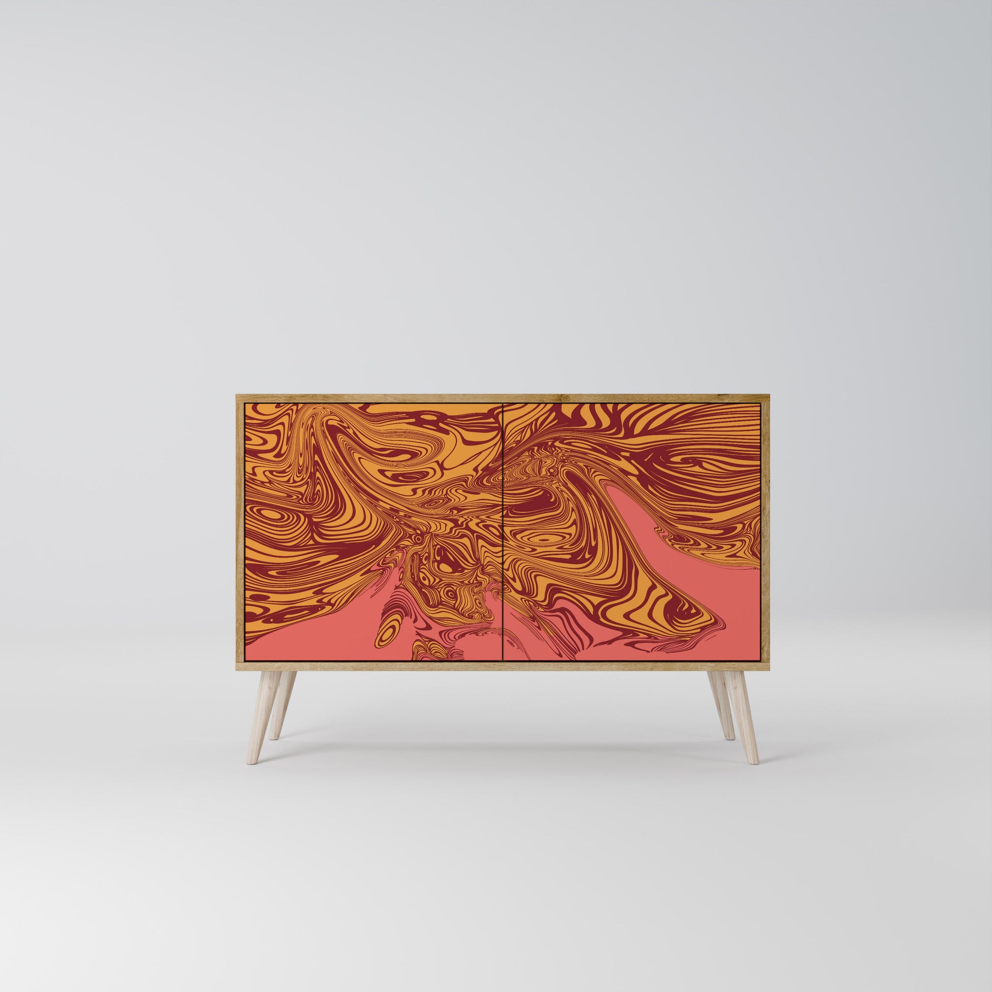 FLOATING THOUGHTS 2-Door Sideboard in Oak Effect