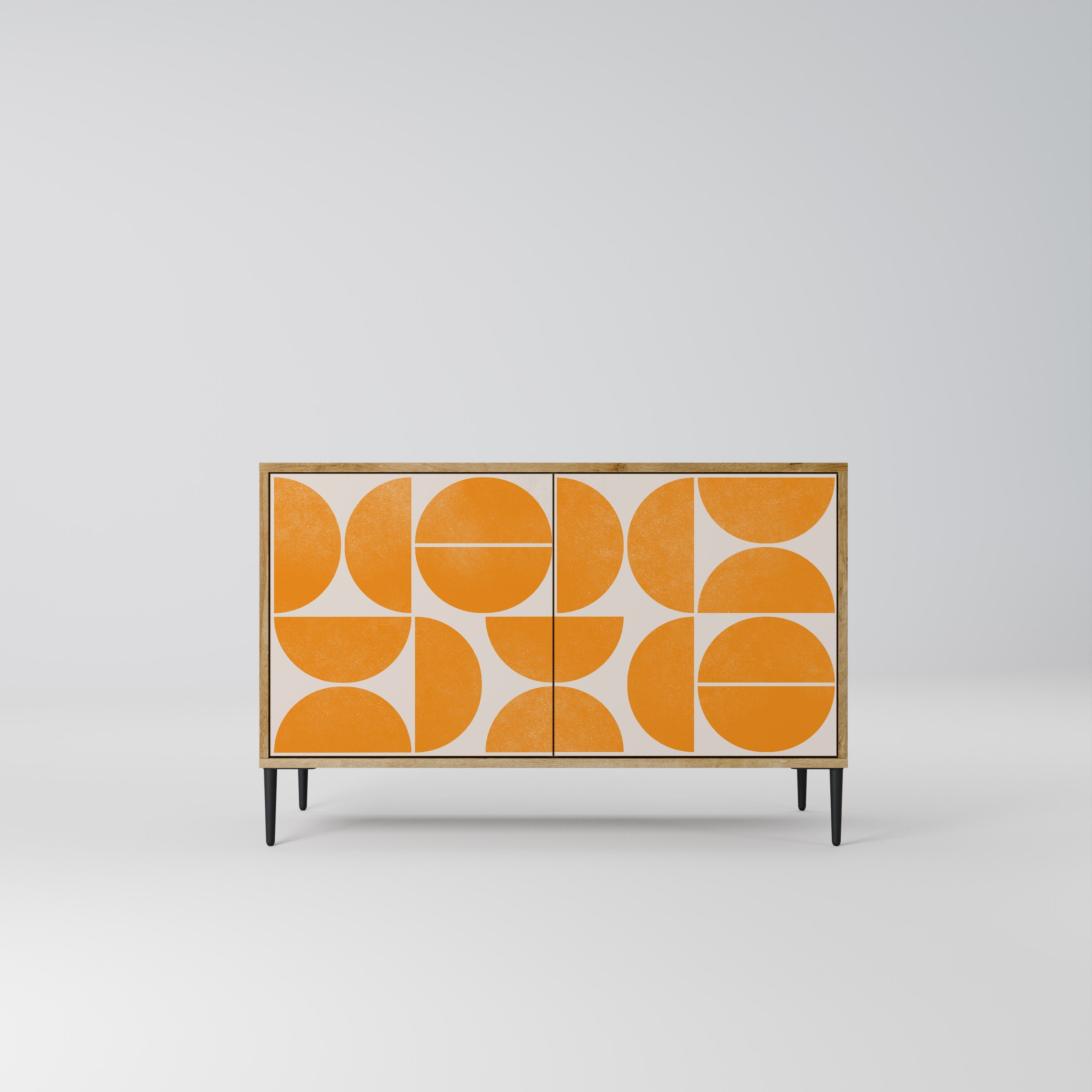 Buffet 2 portes RECURRING DREAMS effet chêne