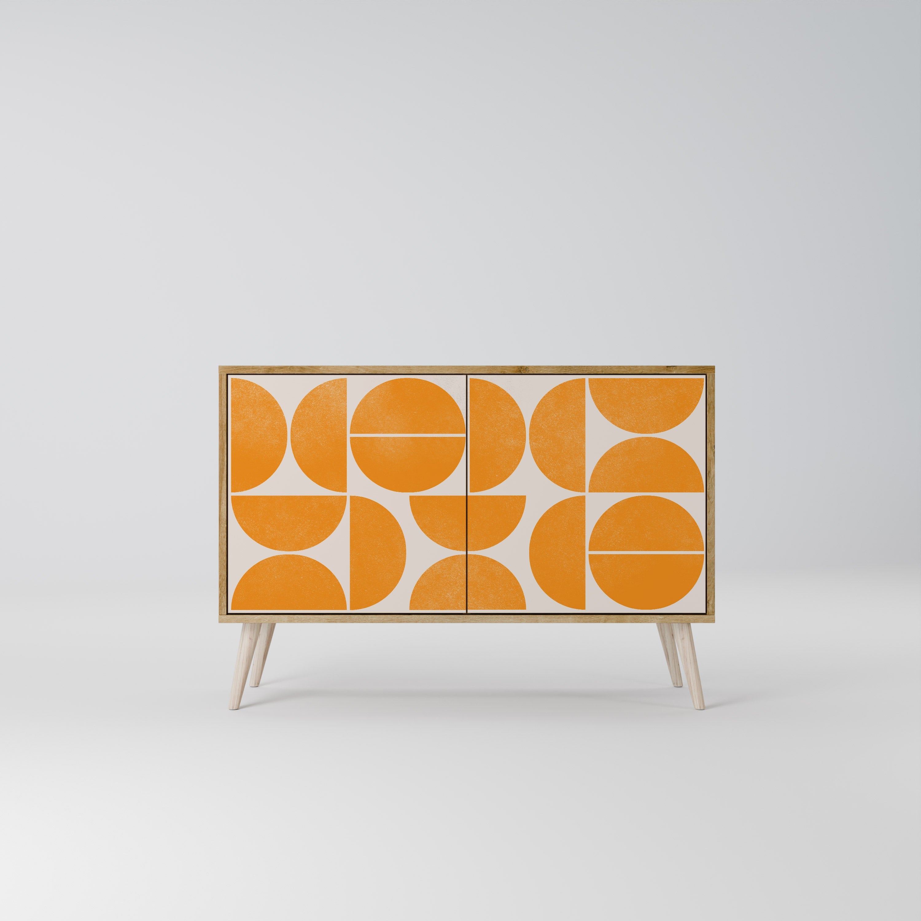 Buffet 2 portes RECURRING DREAMS effet chêne