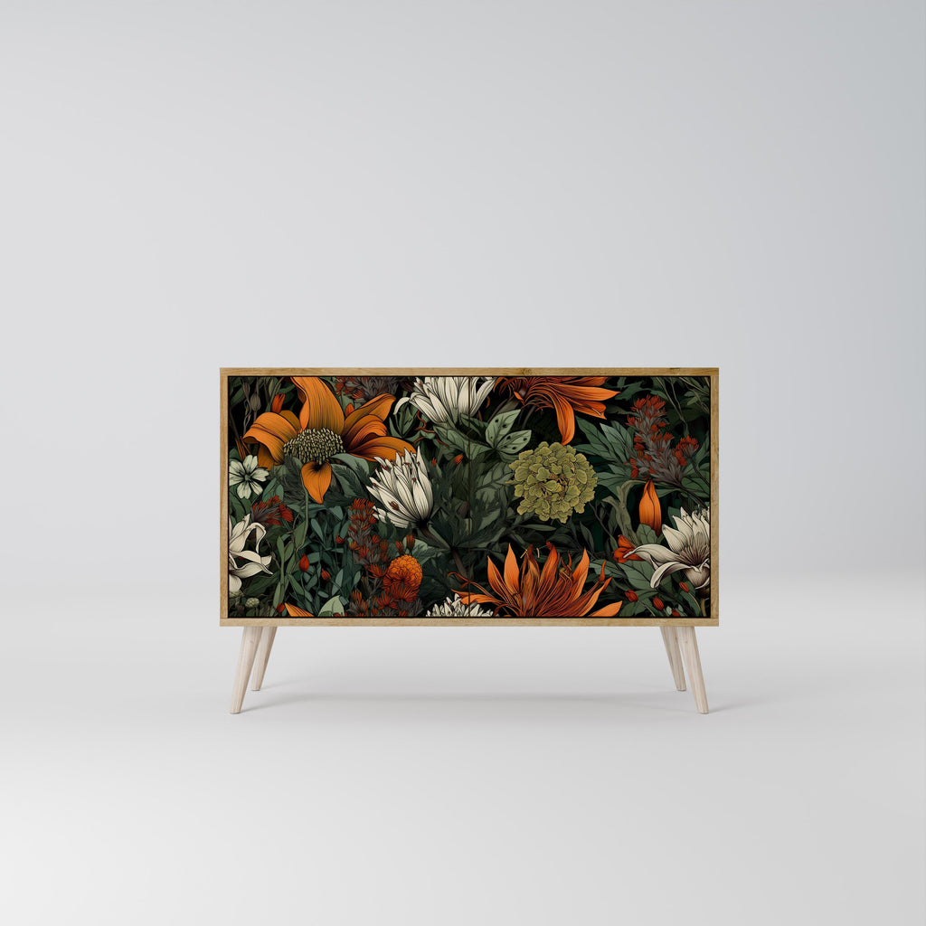 MIDNIGHT SPROUT 2-Door Sideboard in Oak Effect