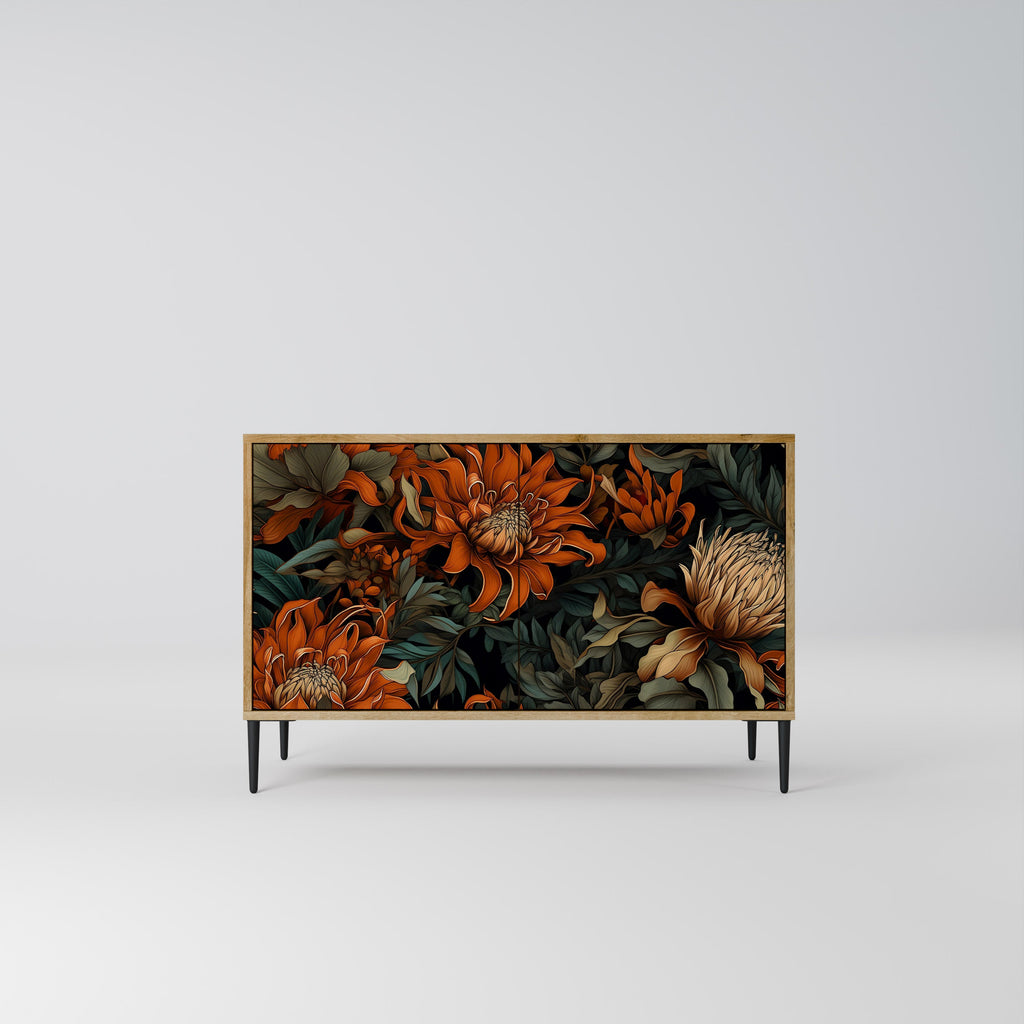DAWN BLOOM 2-Door Sideboard in Oak Effect