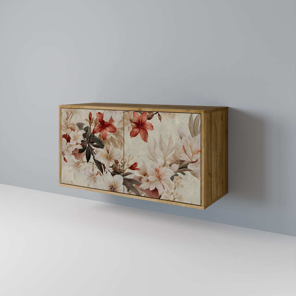 PETAL HARMONY 2-Door Sideboard in Oak Effect