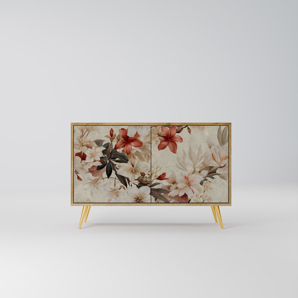 PETAL HARMONY 2-Door Sideboard in Oak Effect