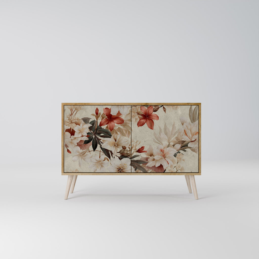 PETAL HARMONY 2-Door Sideboard in Oak Effect