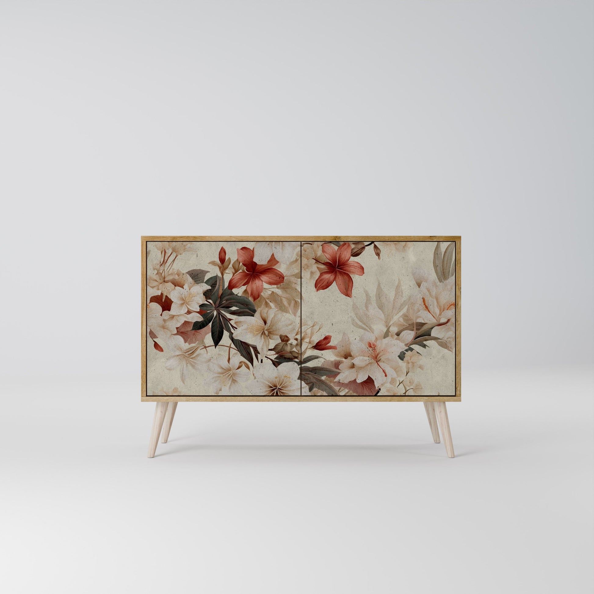 PETAL HARMONY 2-Door Sideboard in Oak Effect