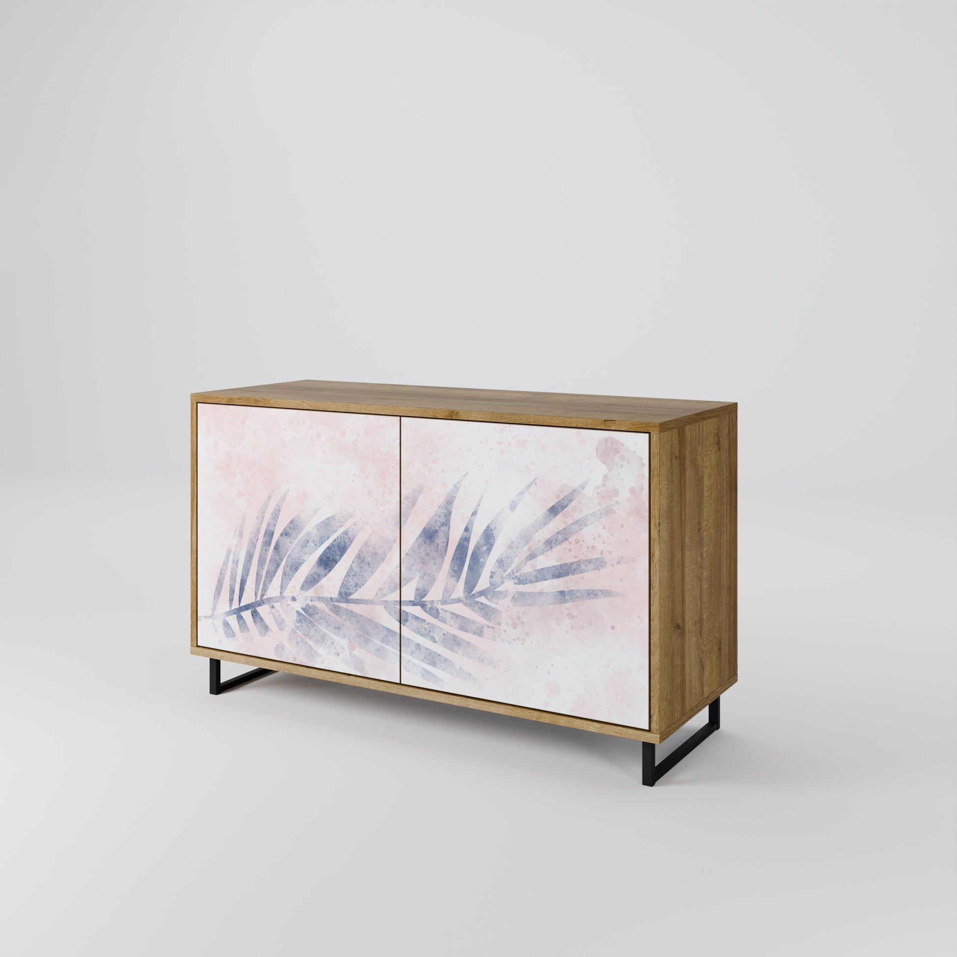 TIMELESS FLOAT 2-Door Sideboard in Oak Effect