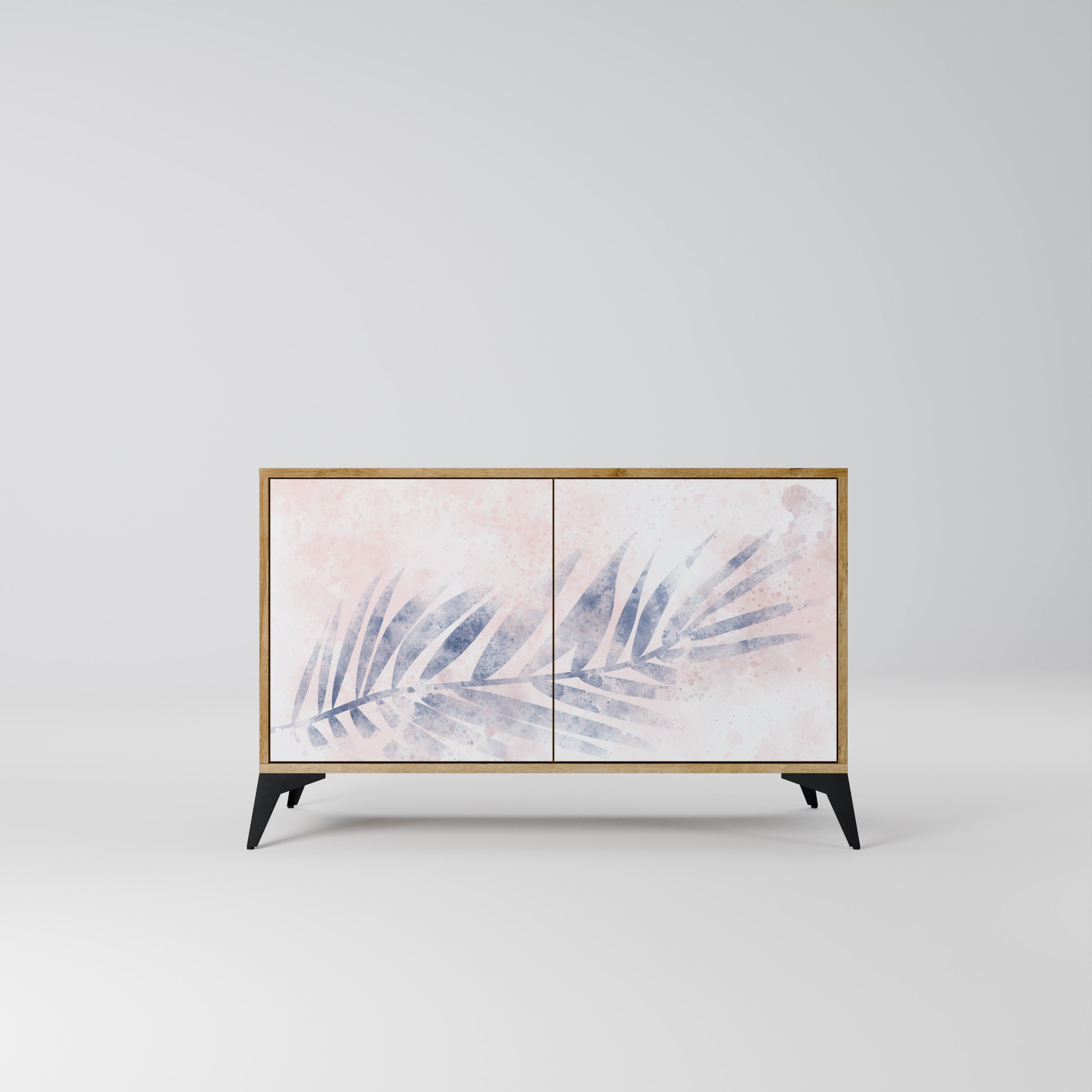 Buffet 2 portes TIMELESS FLOAT effet chêne