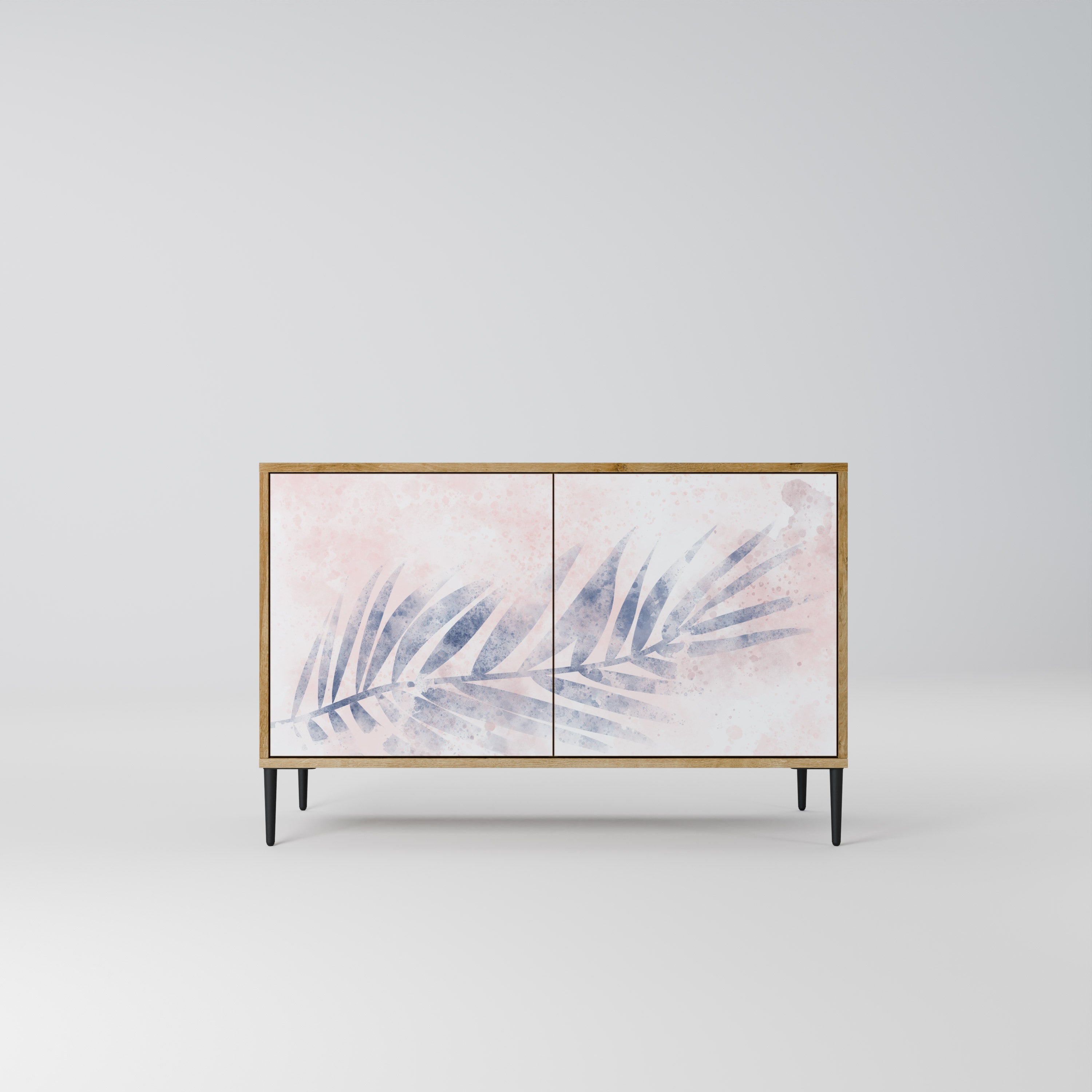 Buffet 2 portes TIMELESS FLOAT effet chêne