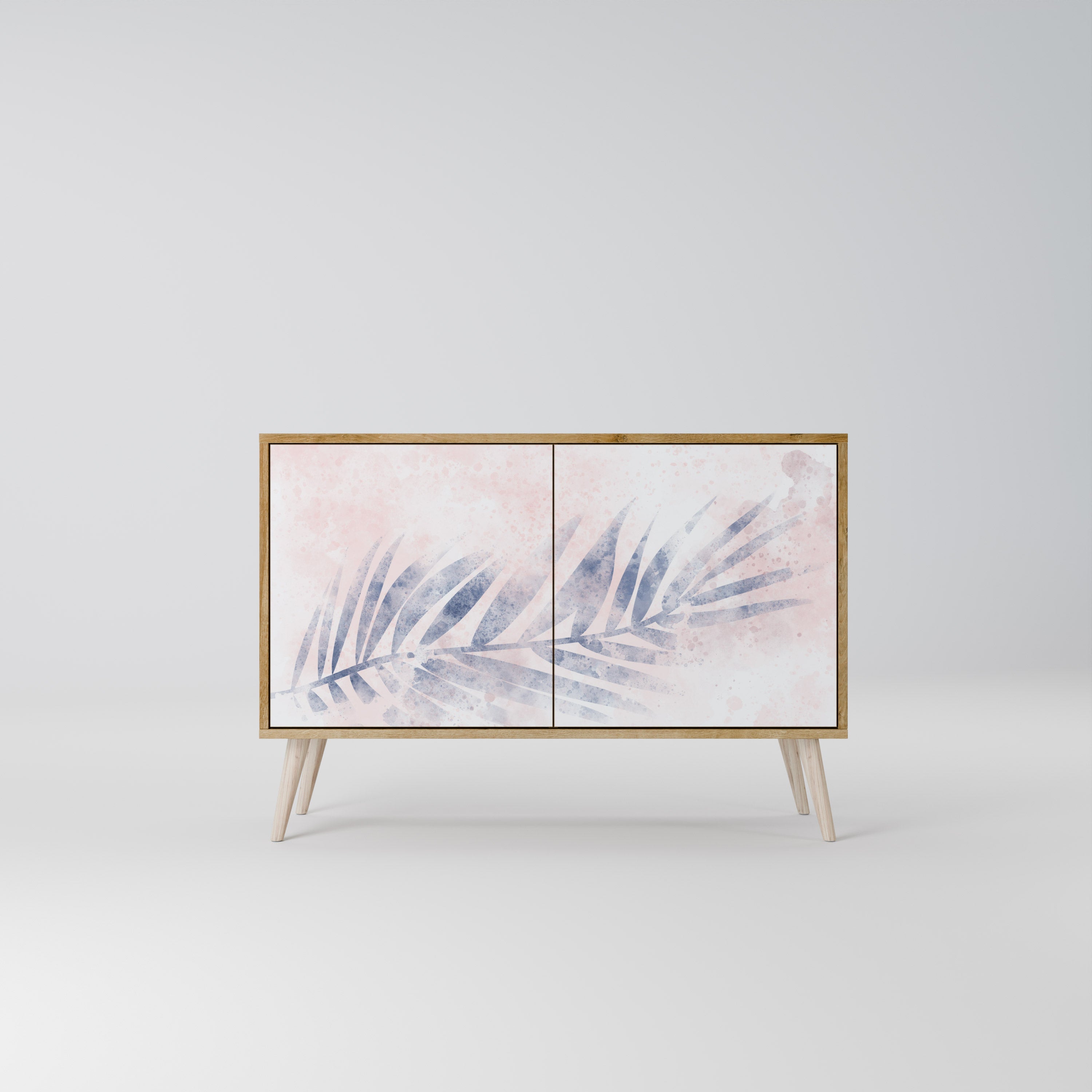 Buffet 2 portes TIMELESS FLOAT effet chêne